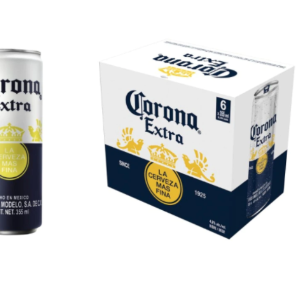 CORONA EXTRA 6 CANS X355ML