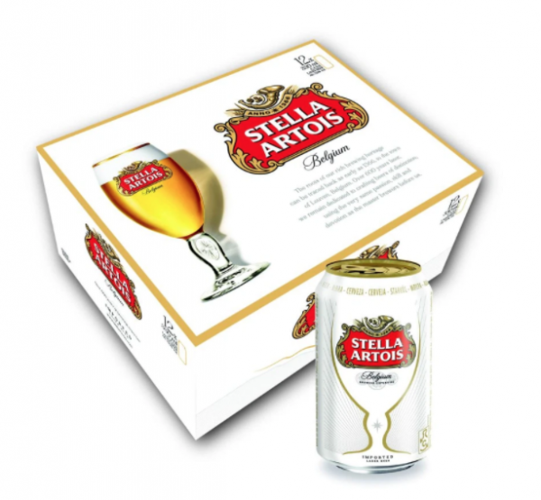 STELLA ARTOIS 12 CANS X 330ML